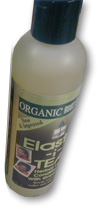 Organic root stimulator leave-in conditioner with tea-tree