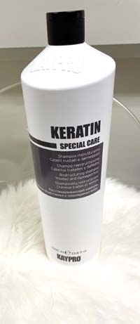 Keratin schampo 1000ml som är bra för  mycket slitet hår